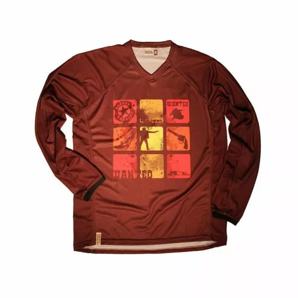 DEPUTY SHERIFF Ønsket Langærmet Cykeltrøje Til Mænd 1 DEPUTY SHERIFF Ønsket Langærmet Cykeltrøje Til Mænd