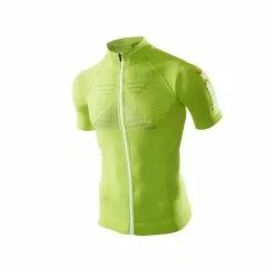 X-Bionic Effektor Biking Full Zip Cykeltrøje (grøn / Grå)