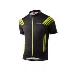 Loeffler Löffler Hotbond FZ Cykeltrøje Mænd (sort / Gul)