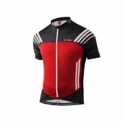 Loeffler Löffler Hotbond FZ Cykeltrøje Mænd (sort / Rød)