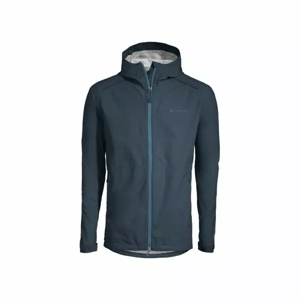 Vaude Yaras Regnjakke Mænd (stålblå) 1 Vaude Yaras Regnjakke Mænd (stålblå)