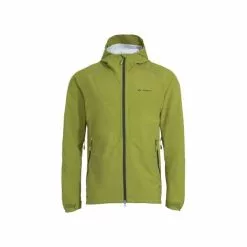 Vaude Yaras Regnjakke Mænd (avocado-grøn)