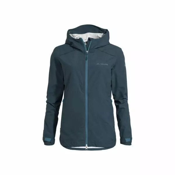 Vaude Yaras IV Regnjakke Til Kvinder (stålblå) 1 Vaude Yaras IV Regnjakke Til Kvinder (stålblå)