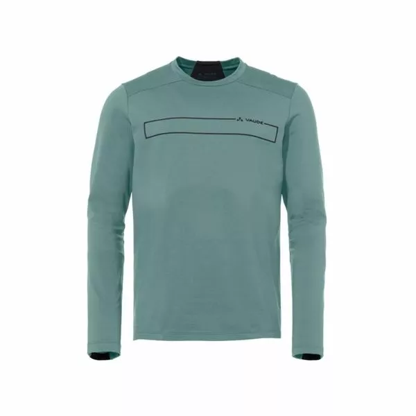 Vaude Qimsa Langærmet T-shirt Til Mænd (dusty Moss) 1 Vaude Qimsa Langærmet T-shirt Til Mænd (dusty Moss)