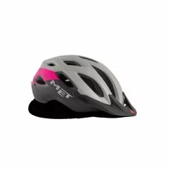 MET Crossover Cykelhjelm (grå / Pink)