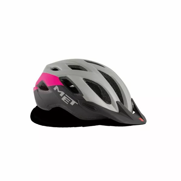 MET Crossover Cykelhjelm (grå / Pink) 1 MET Crossover Cykelhjelm (grå / Pink)