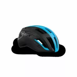 MET Vinci Cykelhjelm (sort / Cyan)