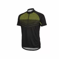 Ziener Cadmin Cykeltrøje Mænd (sort / Lime)