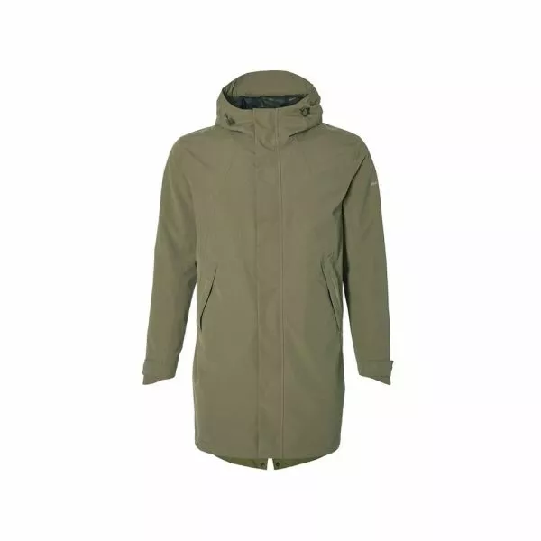 Basil Mosse Rainparka Til Mænd (olivengrøn) 1 Basil Mosse Rainparka Til Mænd (olivengrøn)