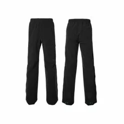 Basil Mosse Regnbukser Til Mænd (kulsort)