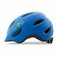 Giro Bike Scamp Bicycle Helmet Youth (matte Blue / Lime)