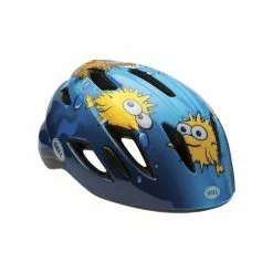 Bell Børnehjelm Med Lynlås (blå)