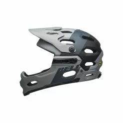 Bell Super 3R MIPS Downdraft Cykelhjelm (mat Grå / Mørkegrå)