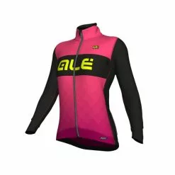 ALE Alé R-EV1 Rumbles Cykeljakke Til Kvinder (sort / Pink)