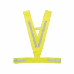 Messingschlager Sash Illu Reflex Triangle Vest (gule Striber)