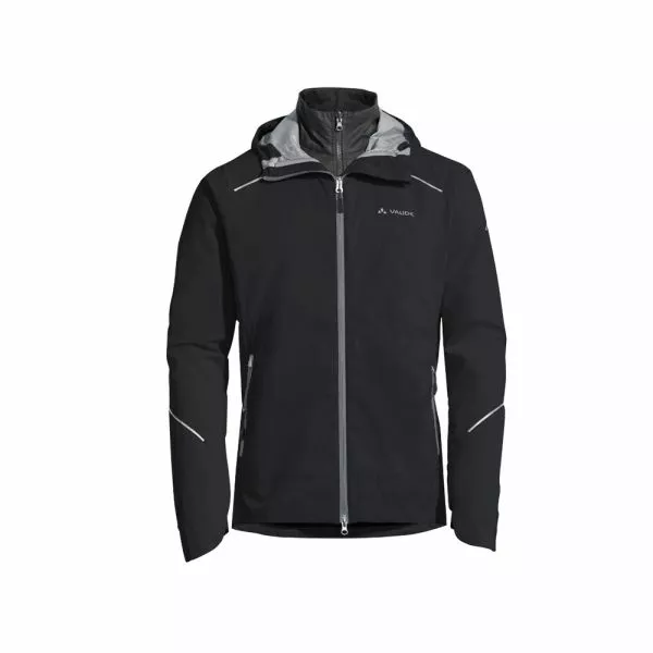 Vaude Yaras 3in1 Dobbeltjakke Til Mænd (uni Black) 1 Vaude Yaras 3in1 Dobbeltjakke Til Mænd (uni Black)