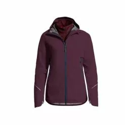 Vaude Yaras 3in1 Cykeljakke Til Kvinder (cassis)