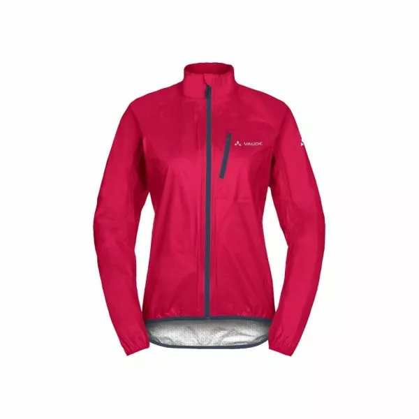 Vaude Drop III Regnjakke Damer (rød / Mørkerød) 1 Vaude Drop III Regnjakke Damer (rød / Mørkerød)